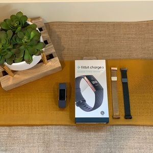 Fitbit Charge 3 Rose Gold / Blue Grey